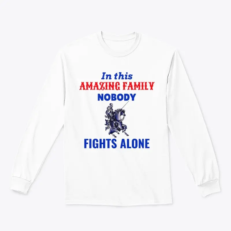 In this family nobody fights alone