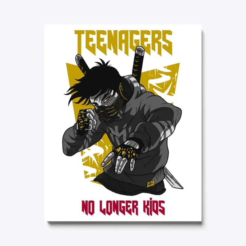 TEENAGERS NO LONGER KIDS