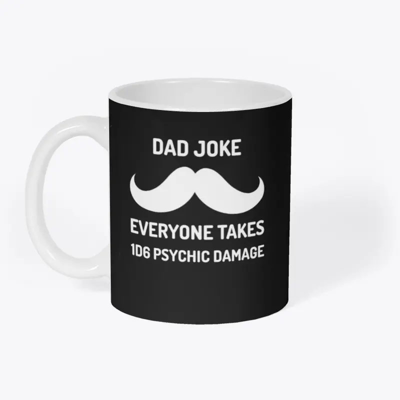 Dad Joke psychic damage funny RPG